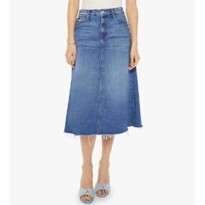 MOTHER Circle Midi Fray size 27 NWT